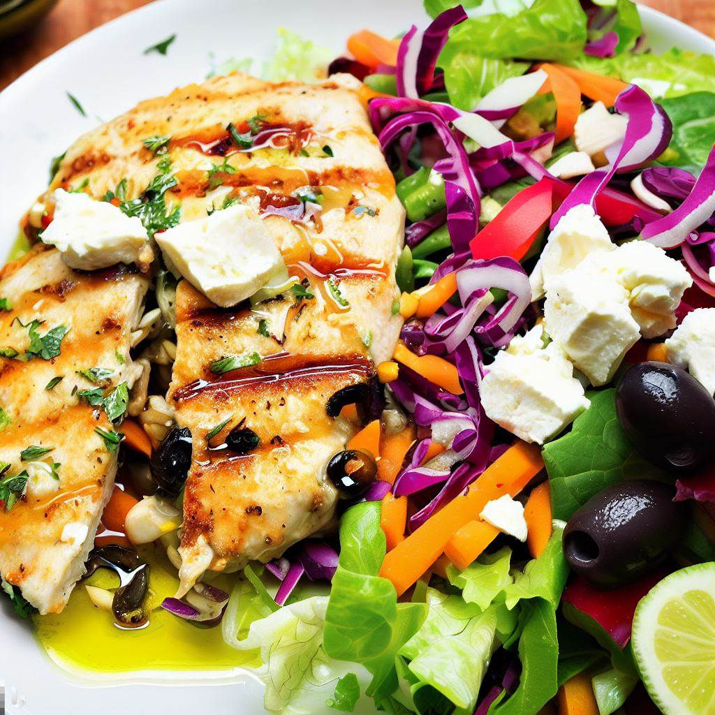 The Ghee Whiz Chronicles: When Chicken Breast Meets Salad in a Symphony of&nbsp;Simplicity