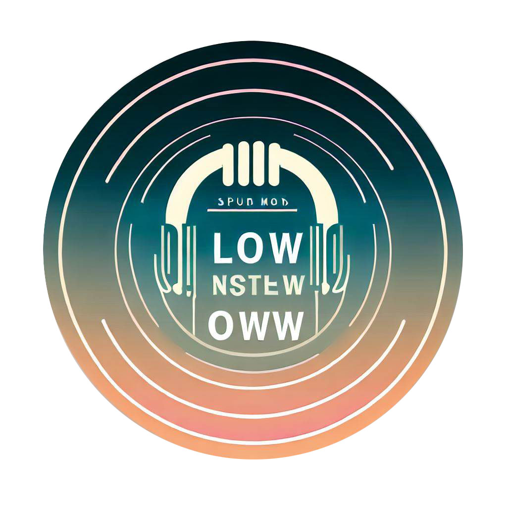 Create a 'Listen Now' button with a visually appealing and modern design. The button should evoke a sense of audio or sound, possibly incorporating elements like sound waves or headphones. Use colors that are complementary to the podcast cover art for 'Food Through Time: A Culinary Odyssey.' The text on the button should be easily readable and inviting.